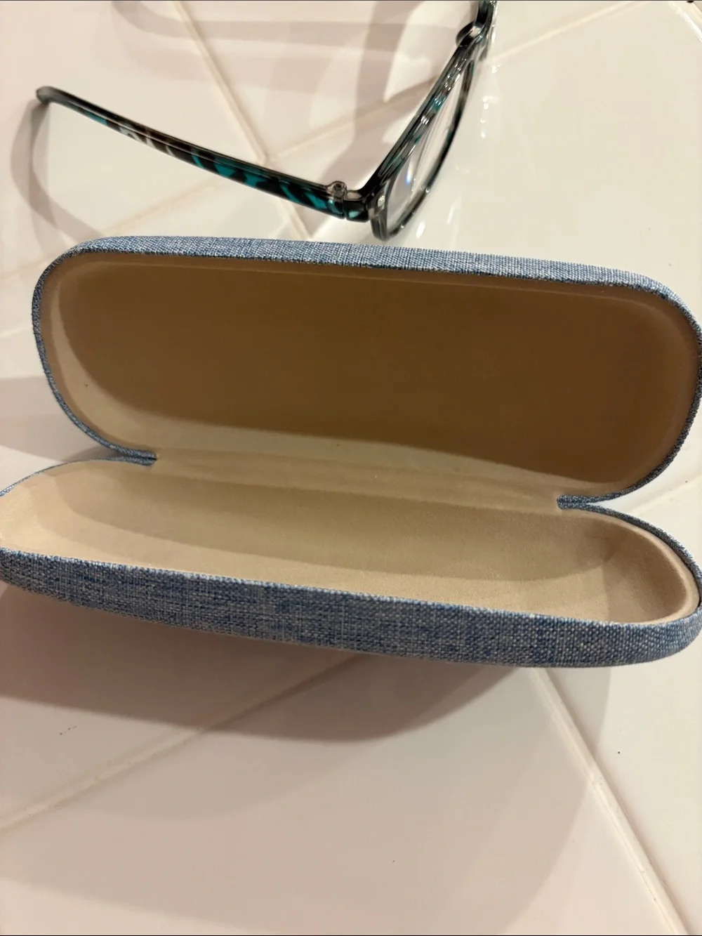 Nine West Gwen Green-Blue 2.5 Tortoiseshell Reading Glasses with Case NEW